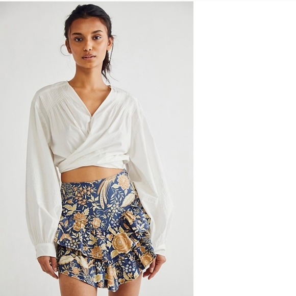 MOTHER ruffle skirt in Accidental Florist NWOT - Picture 1 of 11